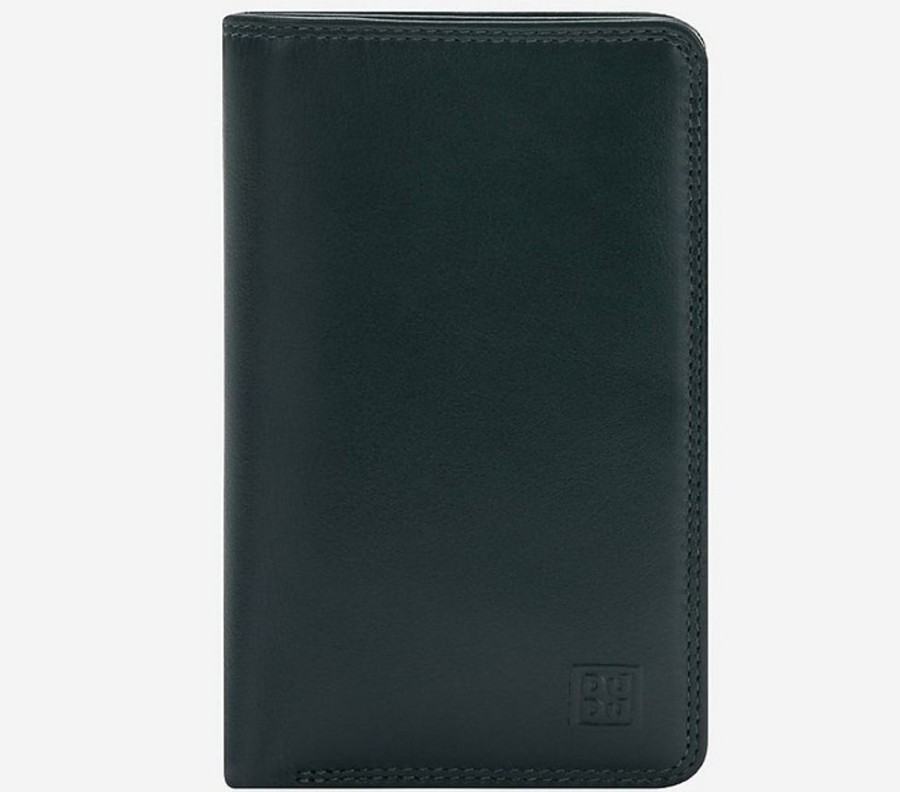 Borse Dudubags Portafogli & Co. | Green Vertical Snap Wallet