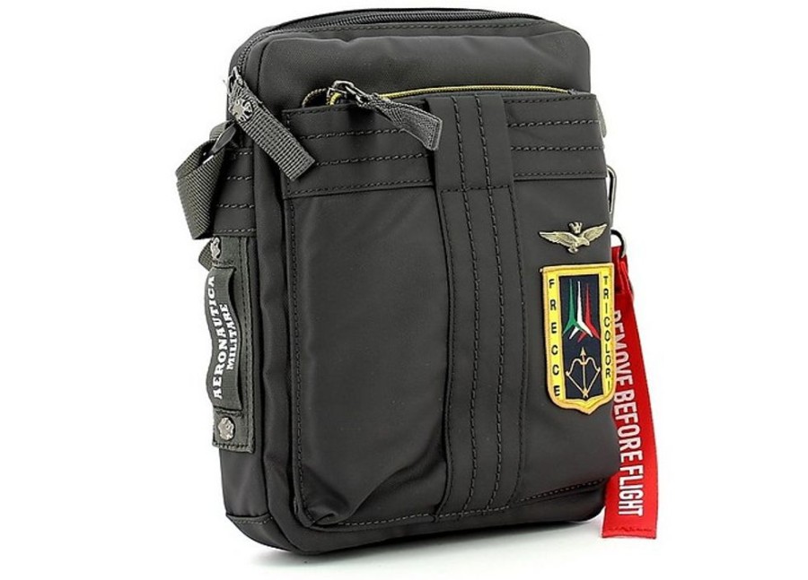 Borse Aeronautica Militare Tracolla | Gray Crossbody Bag