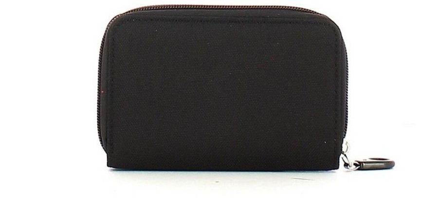 Borse MANDARINA DUCK Portafogli & Co. | Md20 Black Small Zip Around Wallet