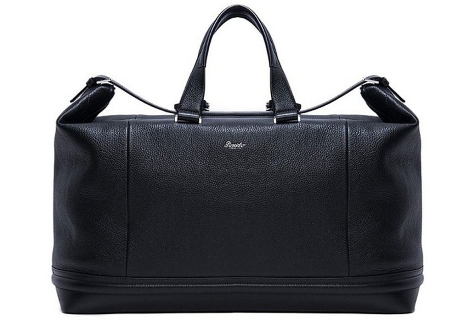 Borse Pineider Weekender | Fine Grainded Leather 360 Duffle Bag