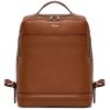 Borse Pineider Zaino | Grained Leather Compact Backpack