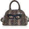 Borse Poshead Exotics | Dotty Lucy Bauletto In Pelle Stampa Snake