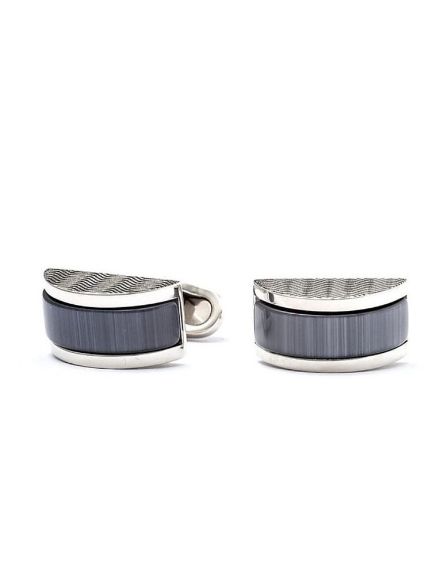 Gioielli Mon Art Gioielli Uomo | Brass And Semi-Precious Stone Men'S Cufflinks