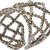 Gioielli Bernard Delettrez Contemporary Jewelry | Basket Weave Silver Band Ring