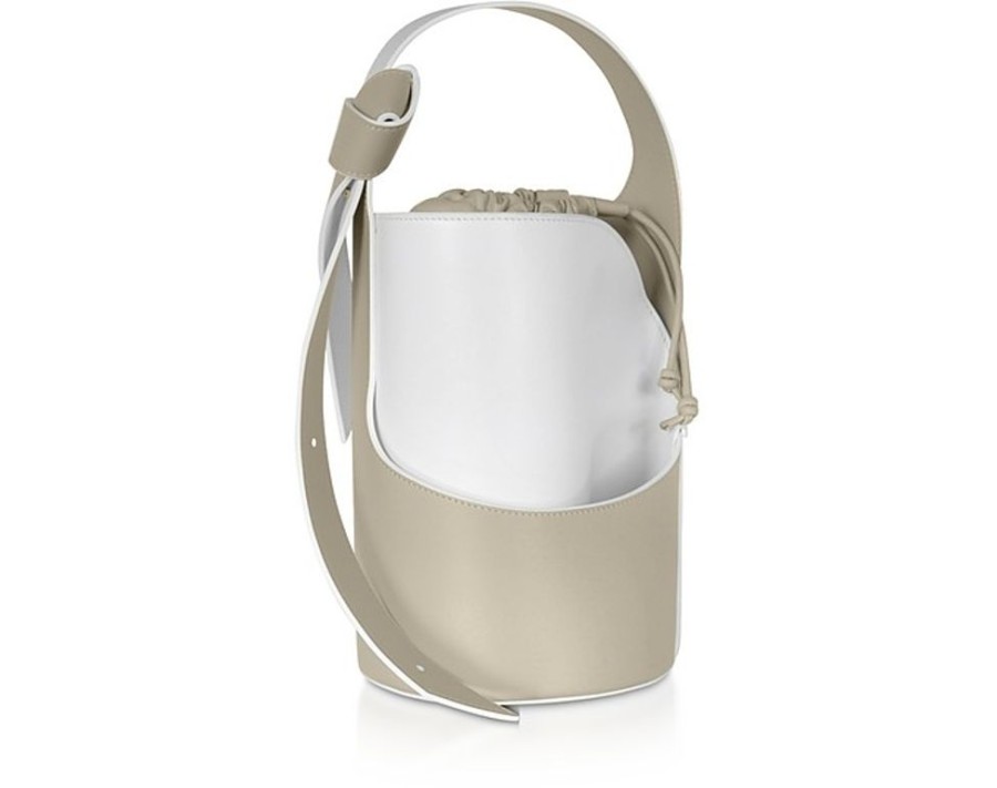 Borse Giaquinto Bucket | Lily Mini Secchiello In Pelle Color Block