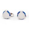 Gioielli Mon Art Gioielli Uomo | Lisbona Round Brass And Nautical Rope Cufflinks