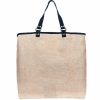 Borse Pier Sicilia Shopping | Salina Large - Natural And Night Blue Tote Bag