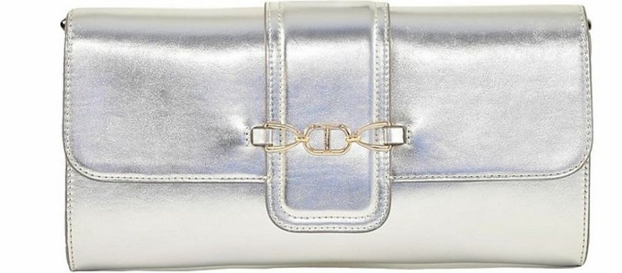 Borse TWIN SET Clutch & Mini | Women'S Silver Clutch